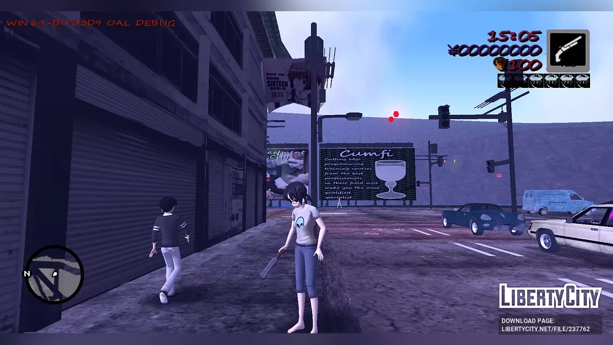 Anime Kawaii City / GTA 3