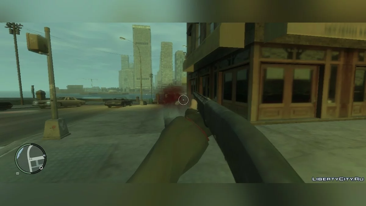 Вид от \"первого лица\" V1.22 / GTA 4