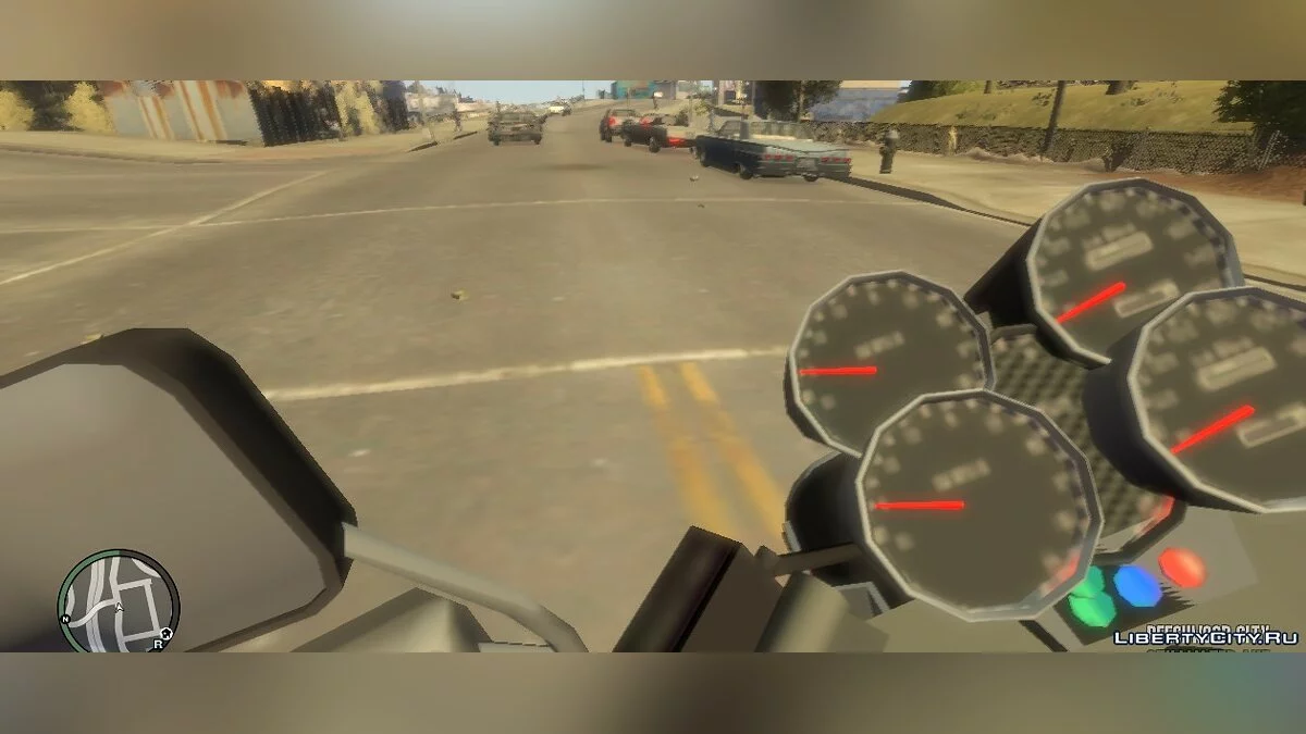 Вид от \"первого лица\" V1.22 / GTA 4