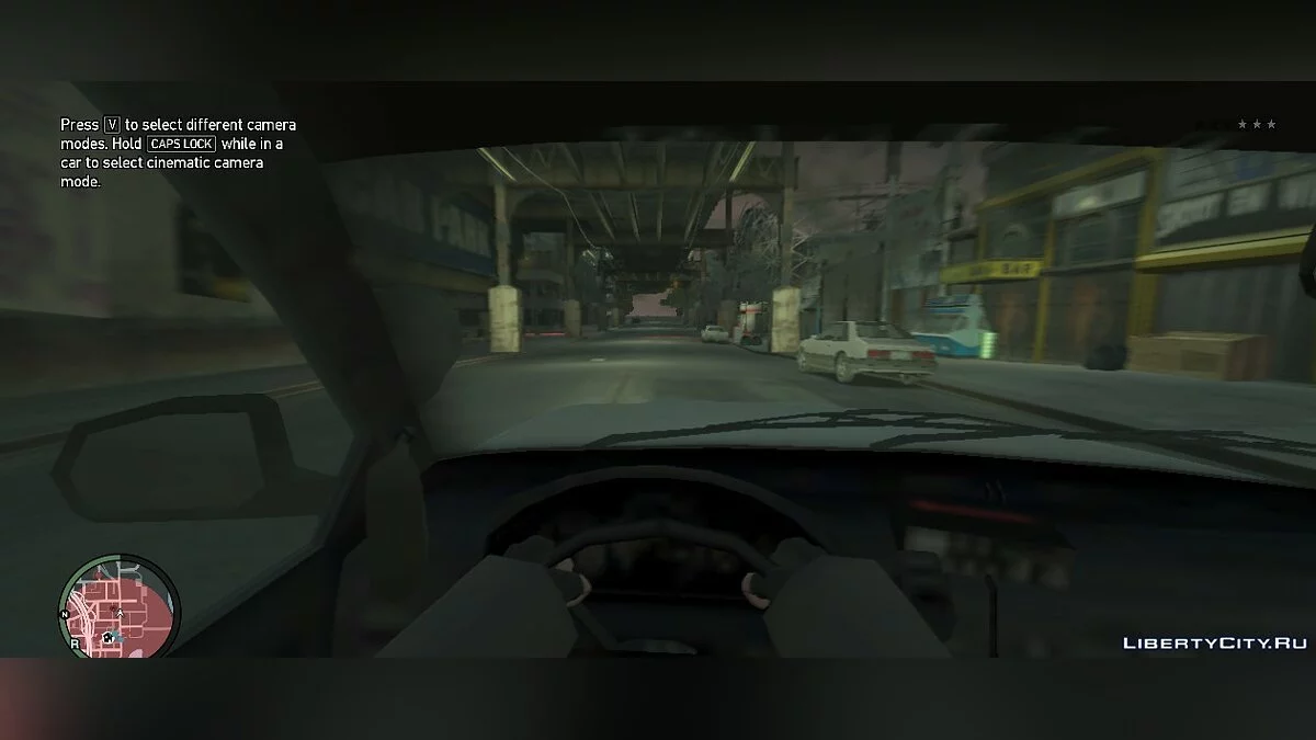 Вид от \"первого лица\" V1.22 / GTA 4