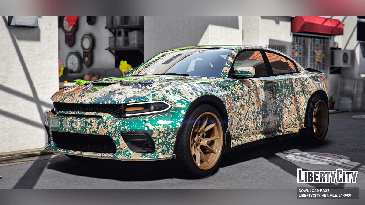 Dodge Charger Custom Liveries / GTA 5
