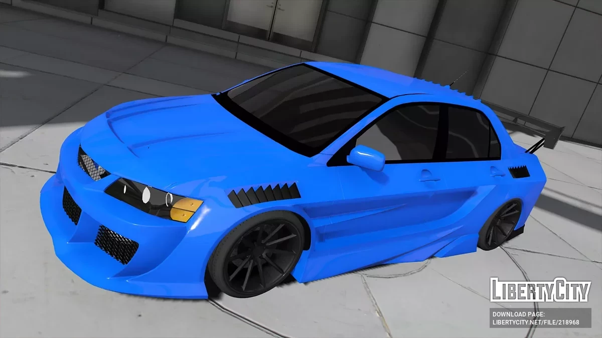 Mitsubishi Evolution Abflug / GTA 5