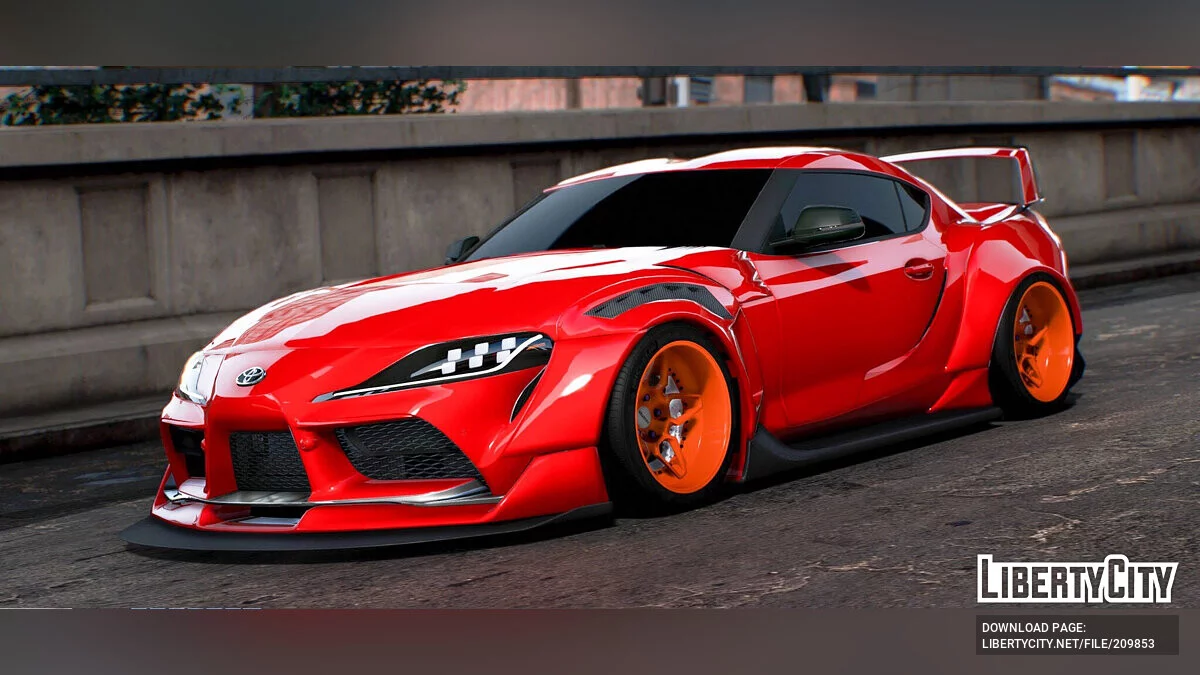 Toyota Supra MK5 Widebody / GTA 5