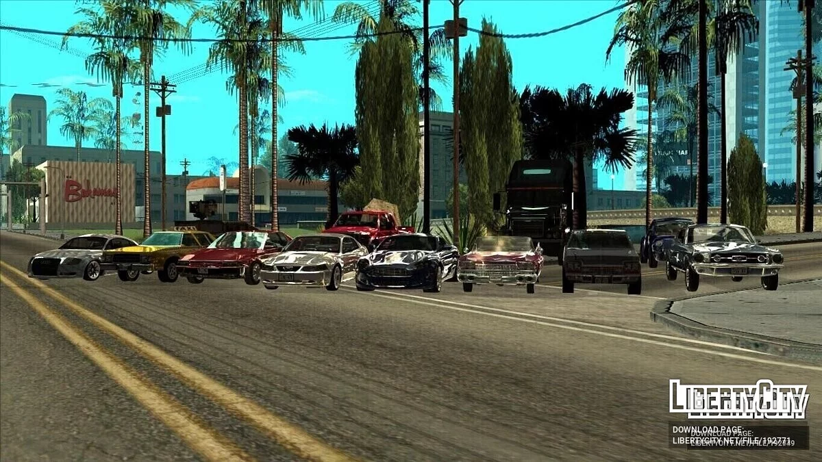 Пак машин из Midtown Madness 1 и 2 / GTA San Andreas