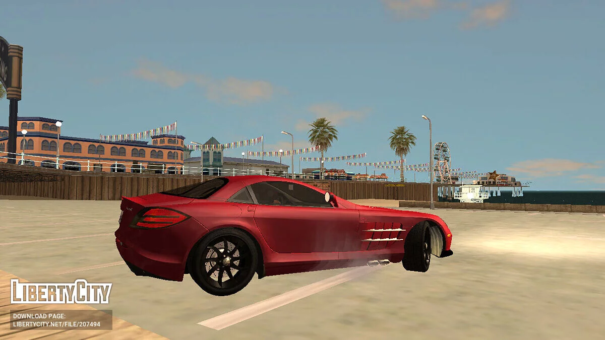 Mercedes-Benz SLR McLaren 722 / GTA San Andreas